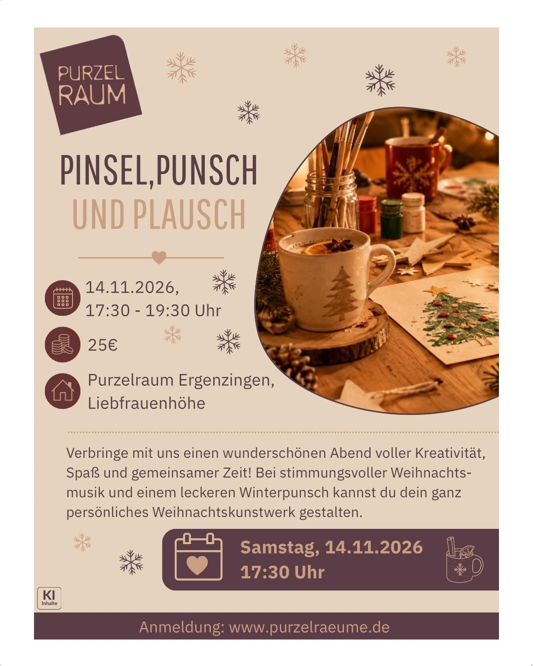 Pinsel, Punsch und Plausch